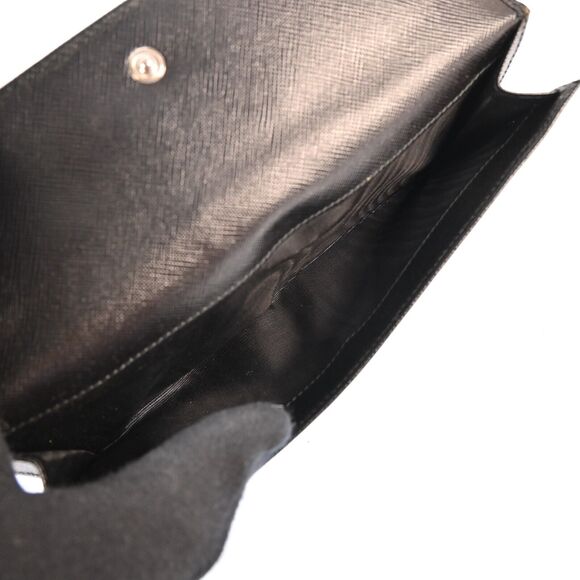 Auth Prada Saffiano Logos Leather Long #136475P17B and unbranded chain bundle - Picture 11 of 15